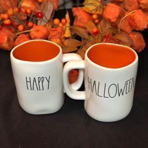 Rae Dunn Halloween mugs